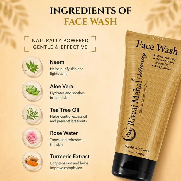 Rivaaj Mahal Face Wash – Deep Cleansing & Refreshing Skin Care