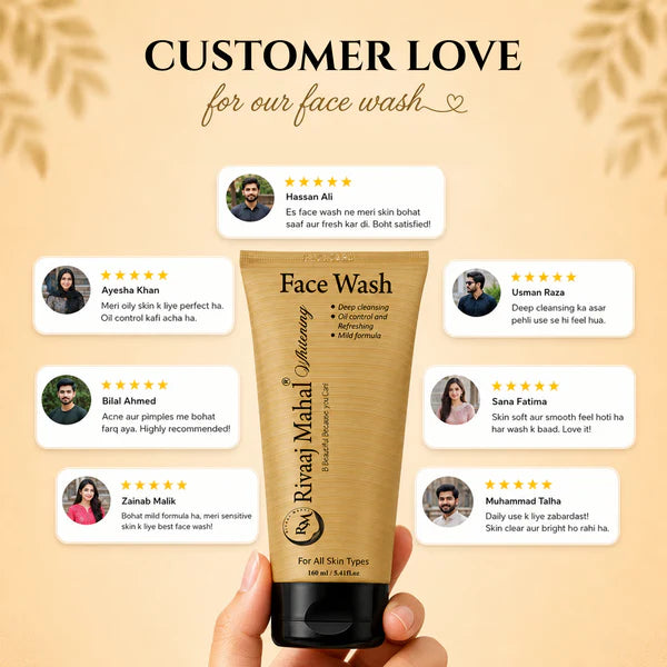 Rivaaj Mahal Face Wash – Deep Cleansing & Refreshing Skin Care